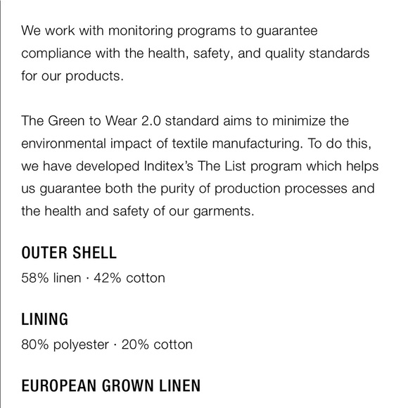 Linen Blend Straight Cut Blazer - Picture 8 of 8